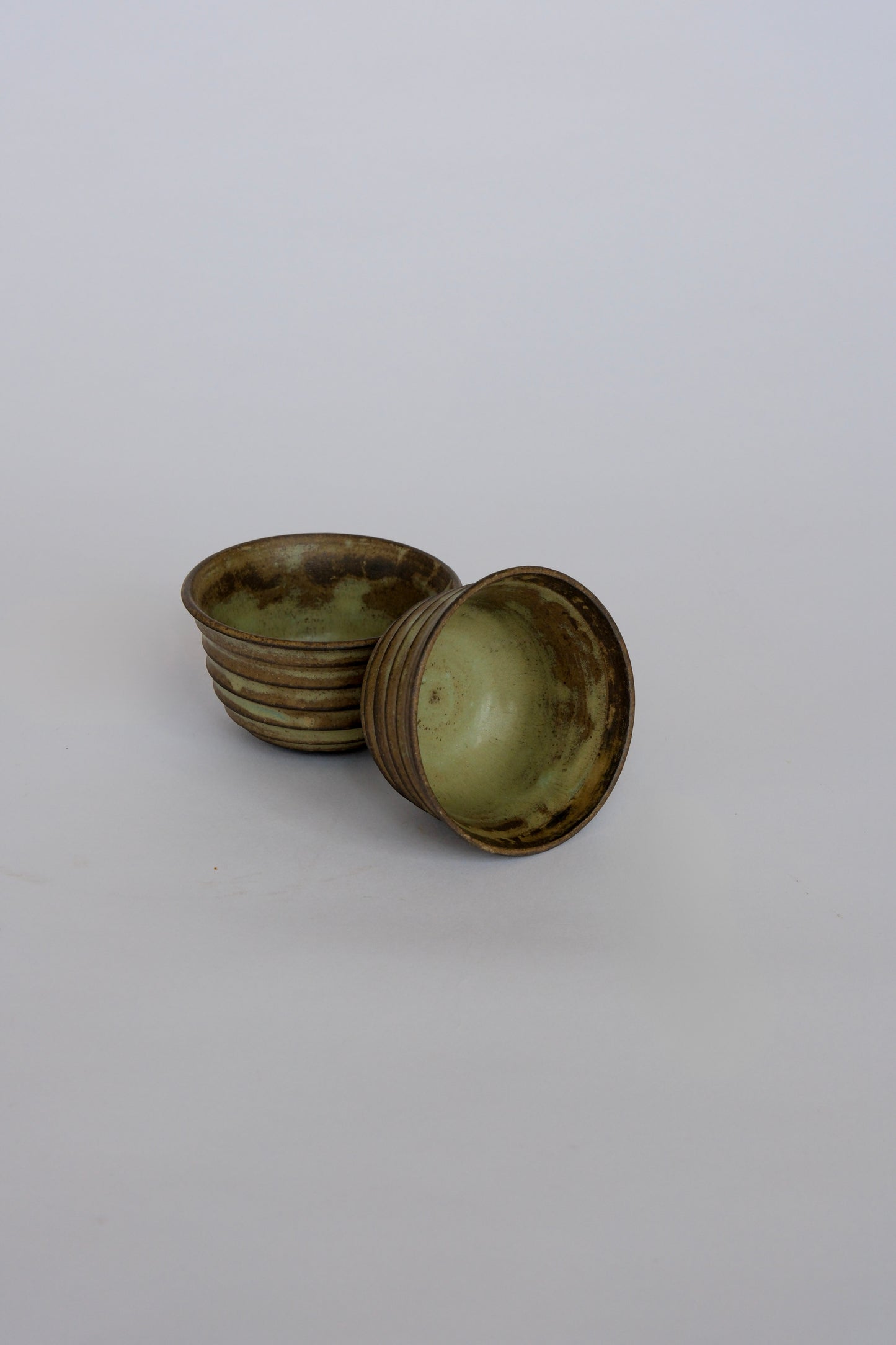 Green Apple Swirl Cups