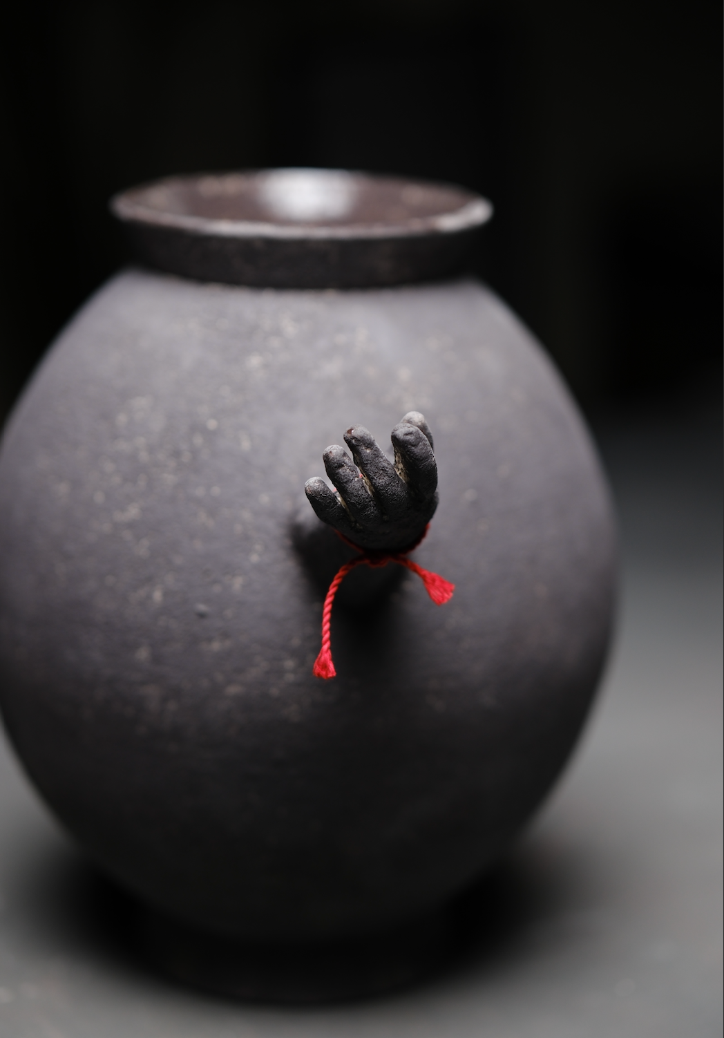 Hands Vessel Moon Jar I