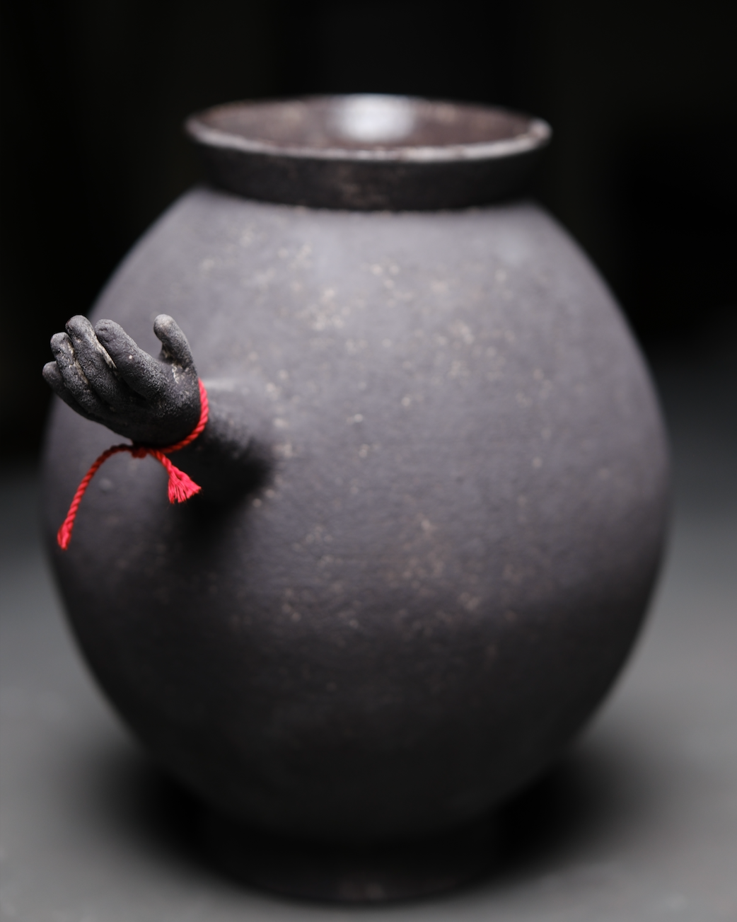 Hands Vessel Moon Jar I
