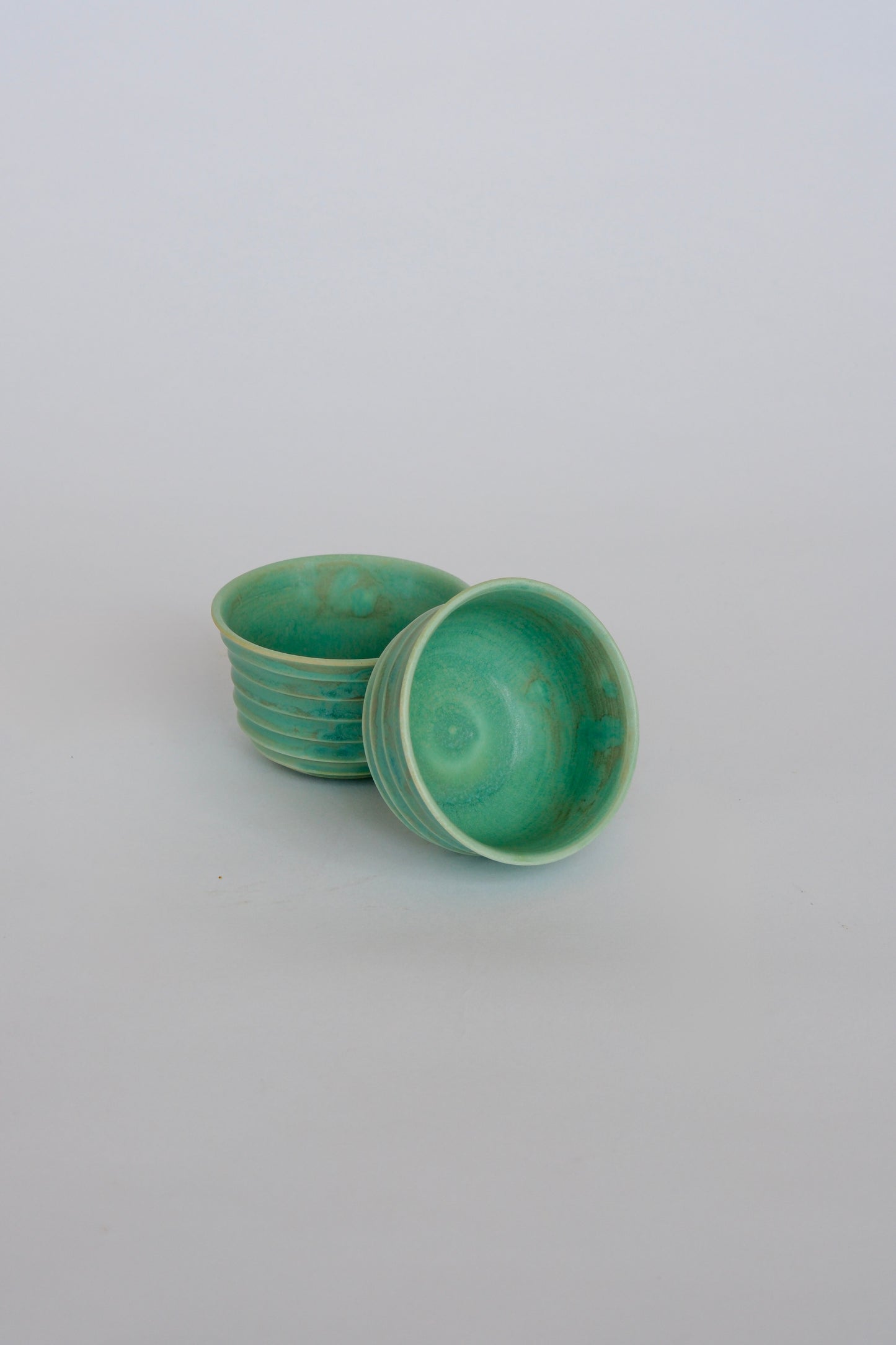 Green Cups Swirl Cups