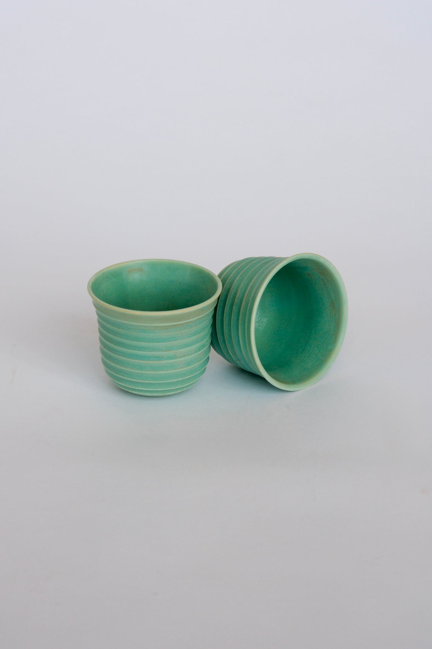 Green Cups Swirl Cups