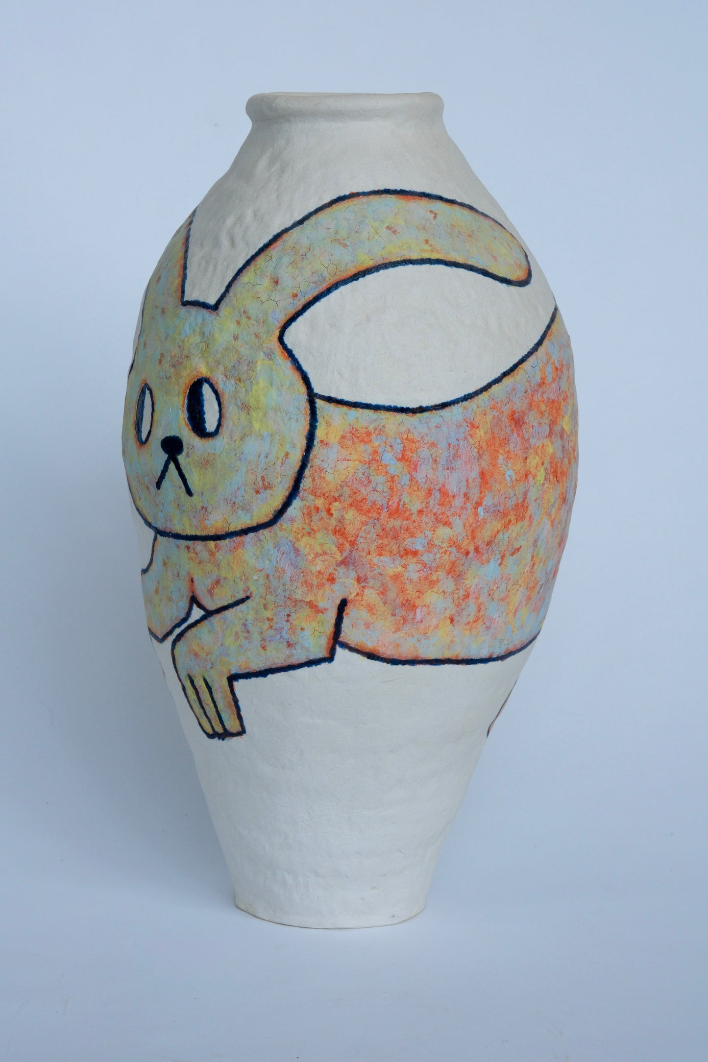 Dancing Bunny Vase