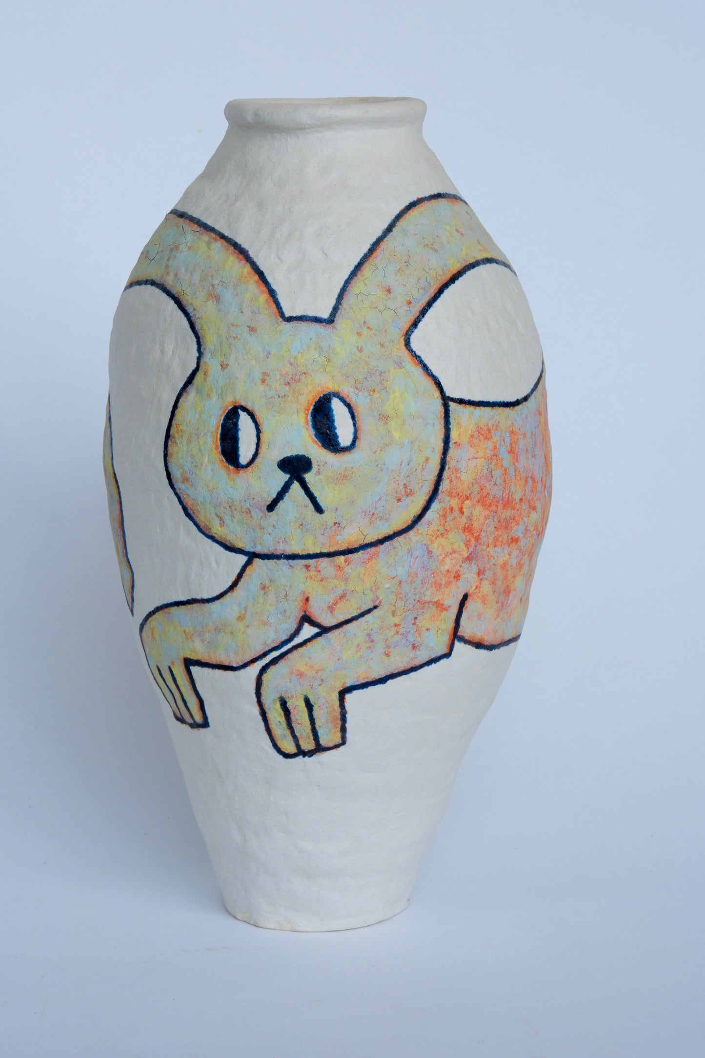 Dancing Bunny Vase