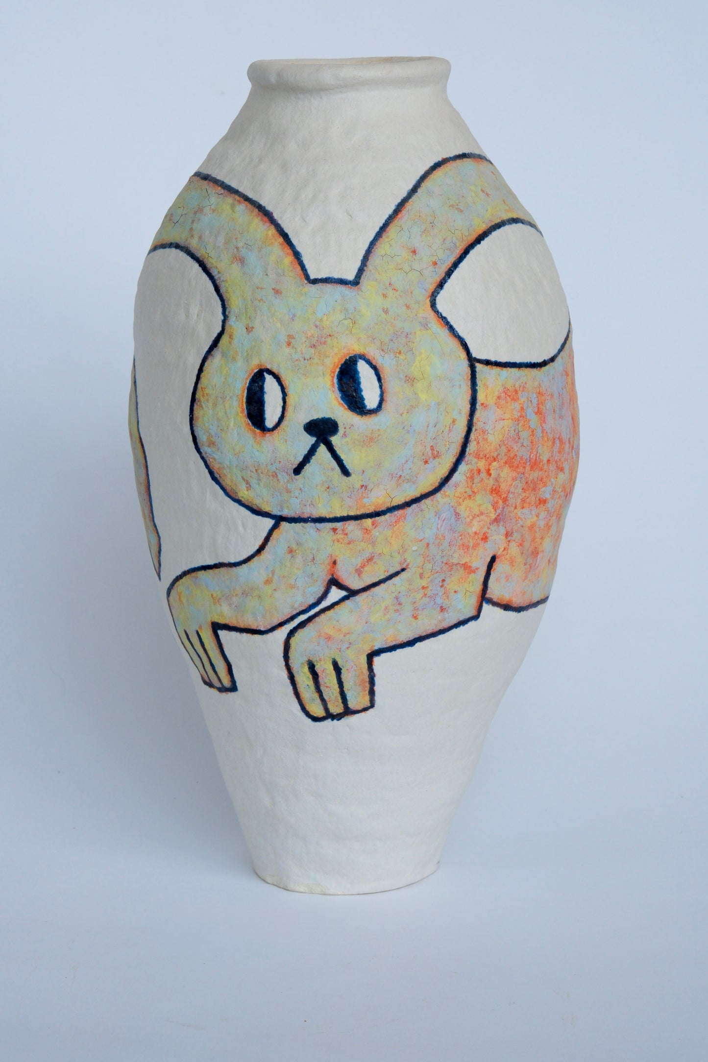 Dancing Bunny Vase