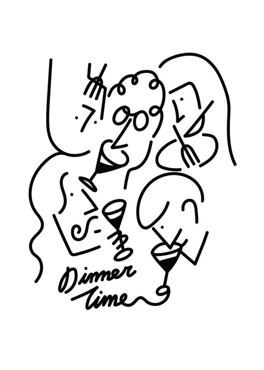 Dinner Time and Happy Hour Prints