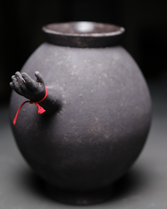 Hands Vessel Moon Jar I