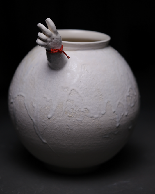 Hand Vessel Moon Jar II